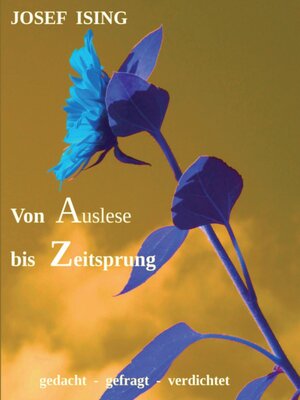 cover image of von Auslese bis Zeitsprung